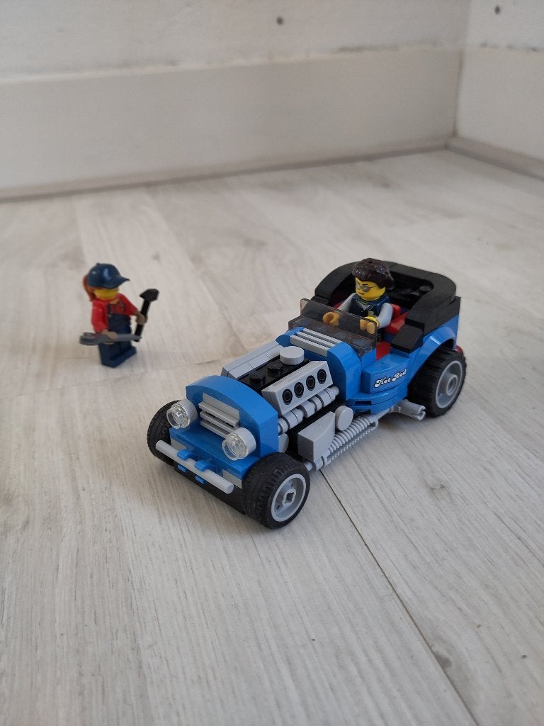 Lego auto Hot ROd, Ophalen, Lego, Zo goed als nieuw, Compleet