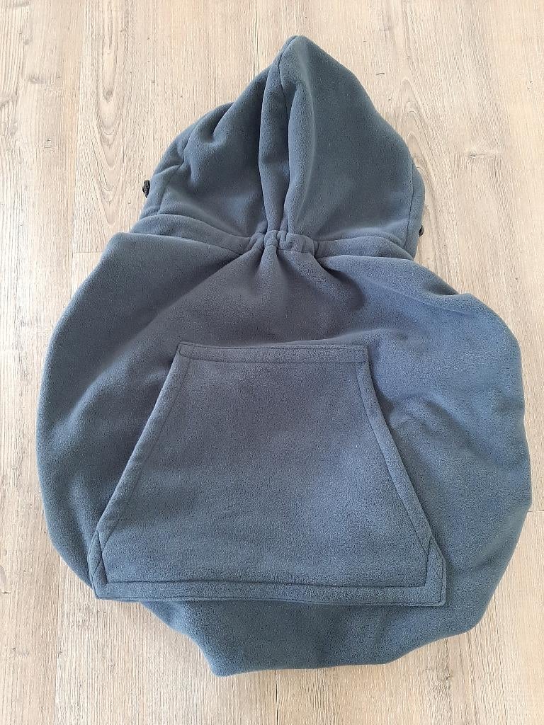 Little frog fleece cover voor over de draagzak, Kinderen en Baby's, Babydragers en Draagdoeken, Overige typen, Buik of Rug, Zo goed als nieuw