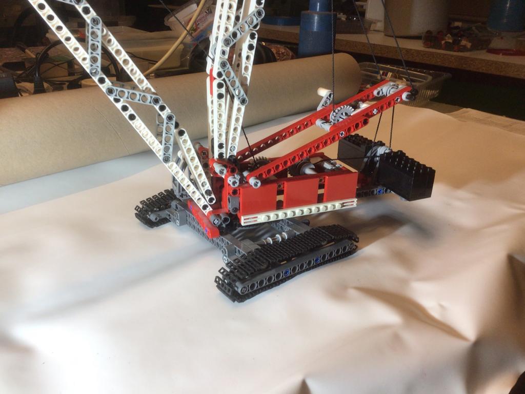 Lego Technic Kraanwagen, Kinderen en Baby's, Ophalen of Verzenden, Gebruikt, Complete set, Lego