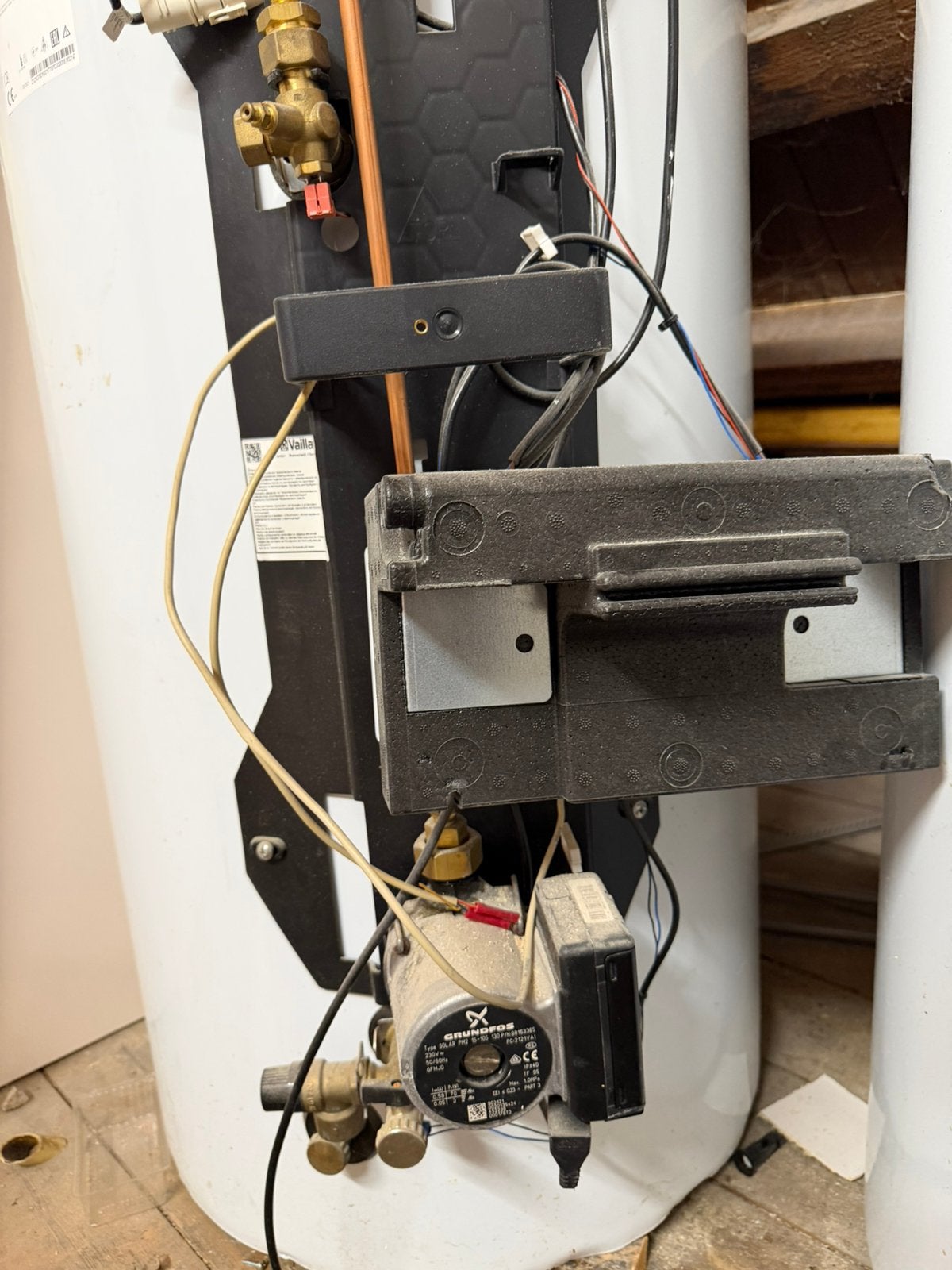 Zonnenboilersysteem, Ophalen, Gebruikt, 100 liter of meer, Boiler