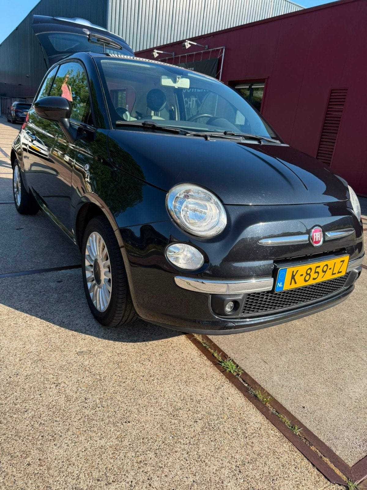 Fiat 500 1.2 69pk TwinAir Lounge | Airco | Panoramadak, Voorwielaandrijving, 1242 cc, 4 cilinders, 840 kg
