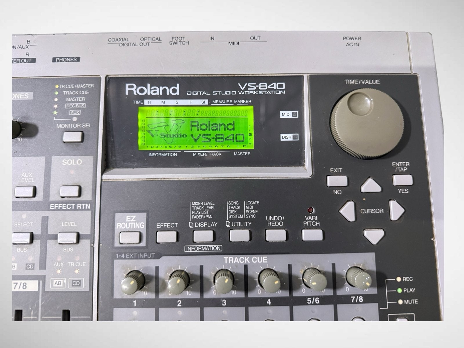 Vintage Roland Digital Studio Workstation VS-840, Roland, Minder dan 5 kanalen, Ophalen of Verzenden, Roland