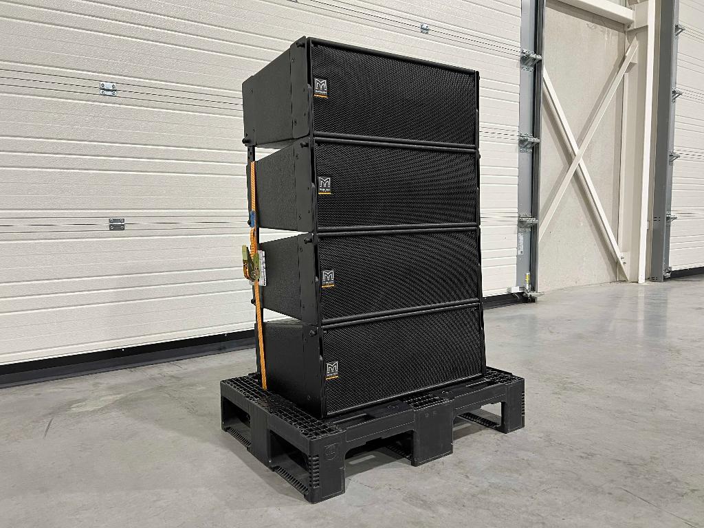 Martin Audio W8LMi 2x8"/2x1" line array (bi-amp!) (4x), Audio, Tv en Foto, Luidsprekers, Overige merken, Gebruikt, Ophalen of Verzenden