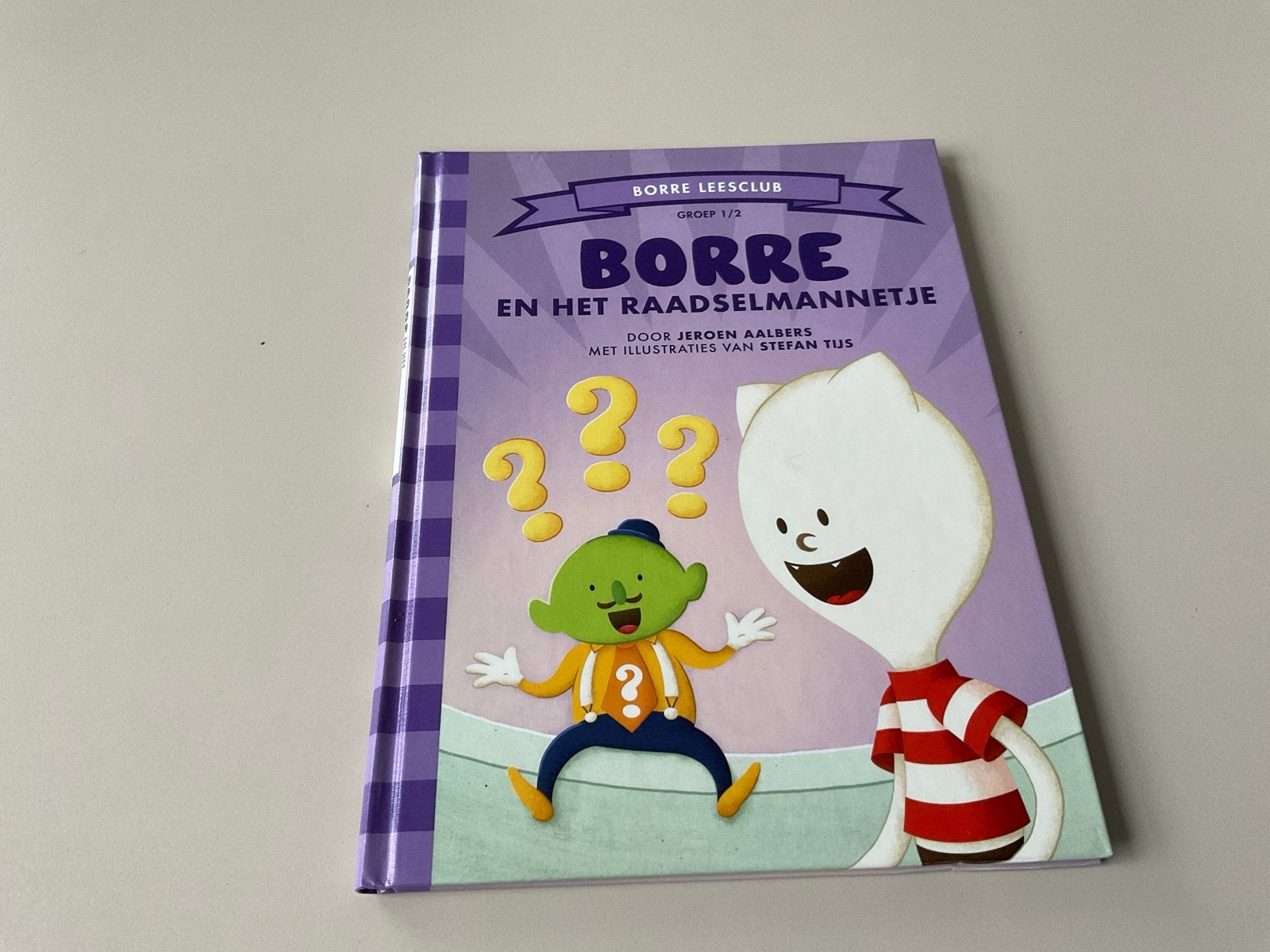 Borre en het Raadselmannetje - Borre Leesclub Groep 1/2, 5 of 6 jaar, Fictie algemeen, Jongen of Meisje, Ophalen of Verzenden