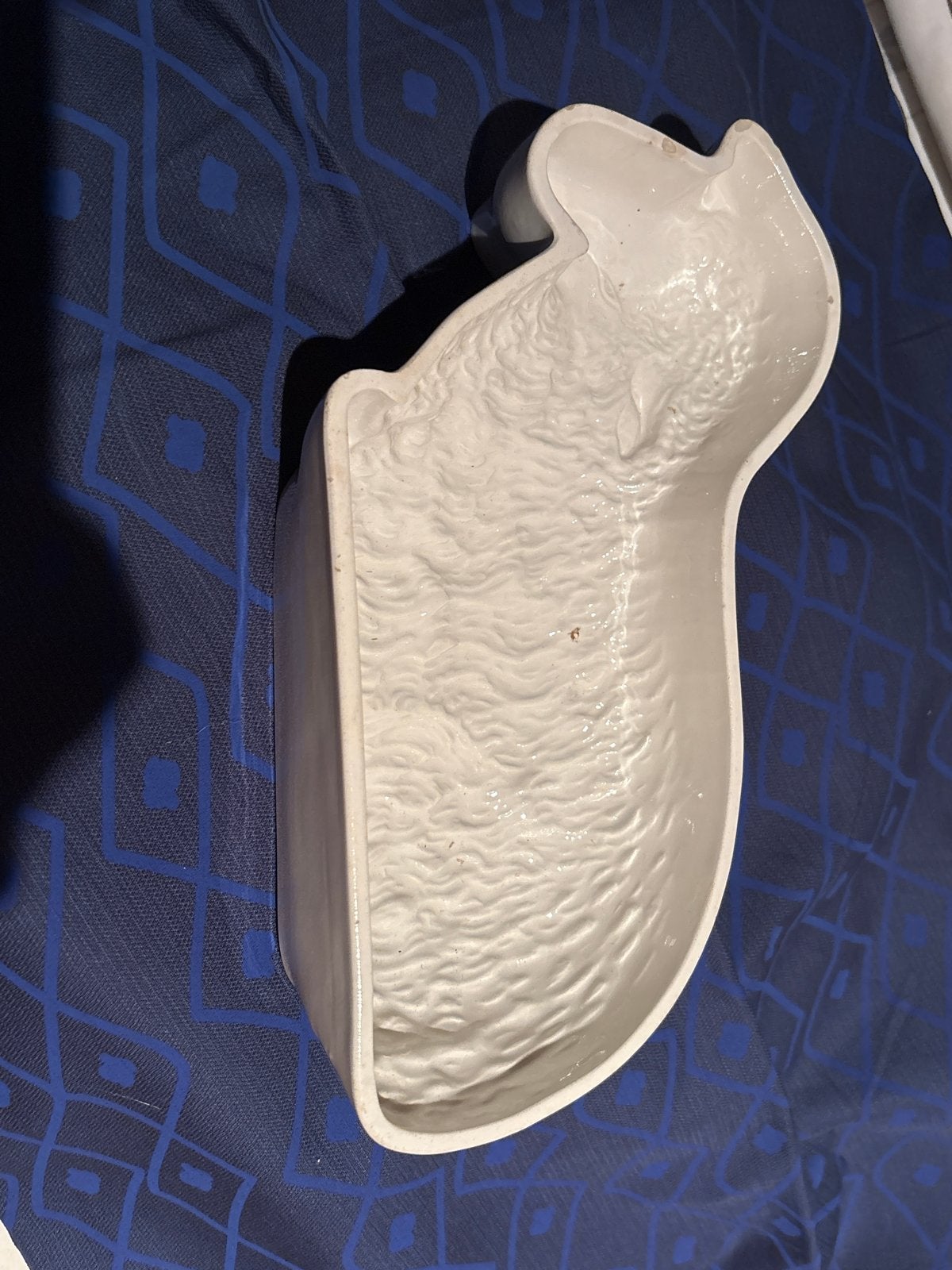 Antieke Villeroy & Boch Lam Vorm Cakevorm, Ophalen of Verzenden