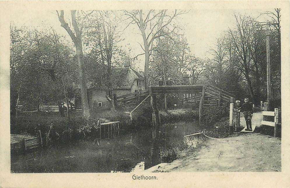 304-259-045 Giethoorn, Verzenden, Voor 1920, Overijssel