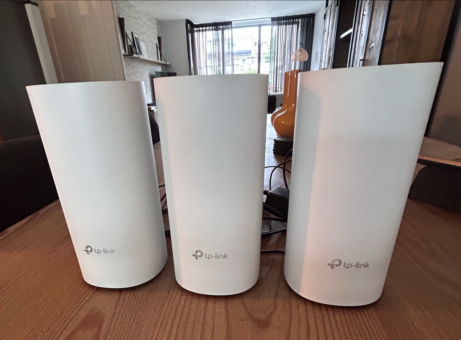TP-Link Deco M4 Mesh WiFi Systeem (3-pack), Computers en Software, Routers en Modems, Zo goed als nieuw, Router, Ophalen