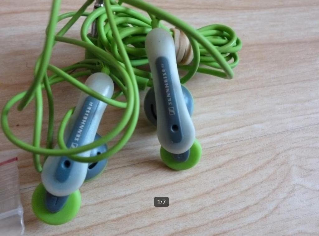 sennheiser sport hoofdtelefoon oordopjes mx75, Ophalen of Verzenden, Zo goed als nieuw, Sennheiser