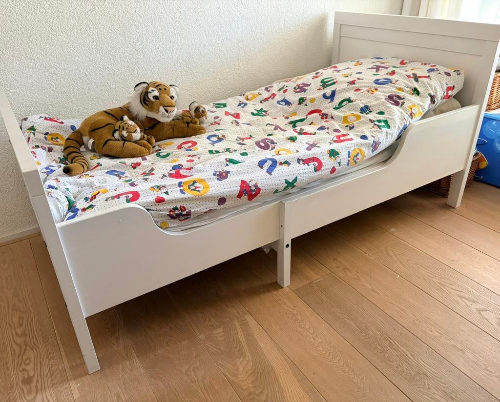 Meegroeibed peuter, Ophalen, 70 tot 85 cm, Zo goed als nieuw, Matras