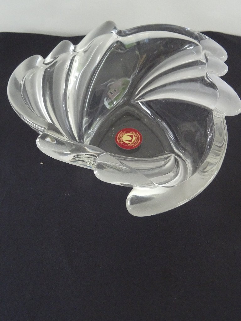 Vintage design Original Waltherglas schaaltje Swirl schaal 1, Ophalen of Verzenden, Huis en Inrichting