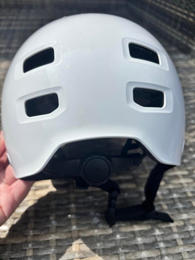 Witte Oxelo valhelm voor fietsen of skeeleren - Maat M, Overige merken, Verstelbaar, Dames, Nieuw