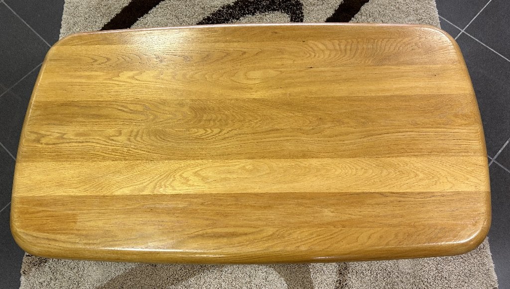 salontafel licht eiken, Ophalen, 50 – 75, Gebruikt, 100 tot 150 cm