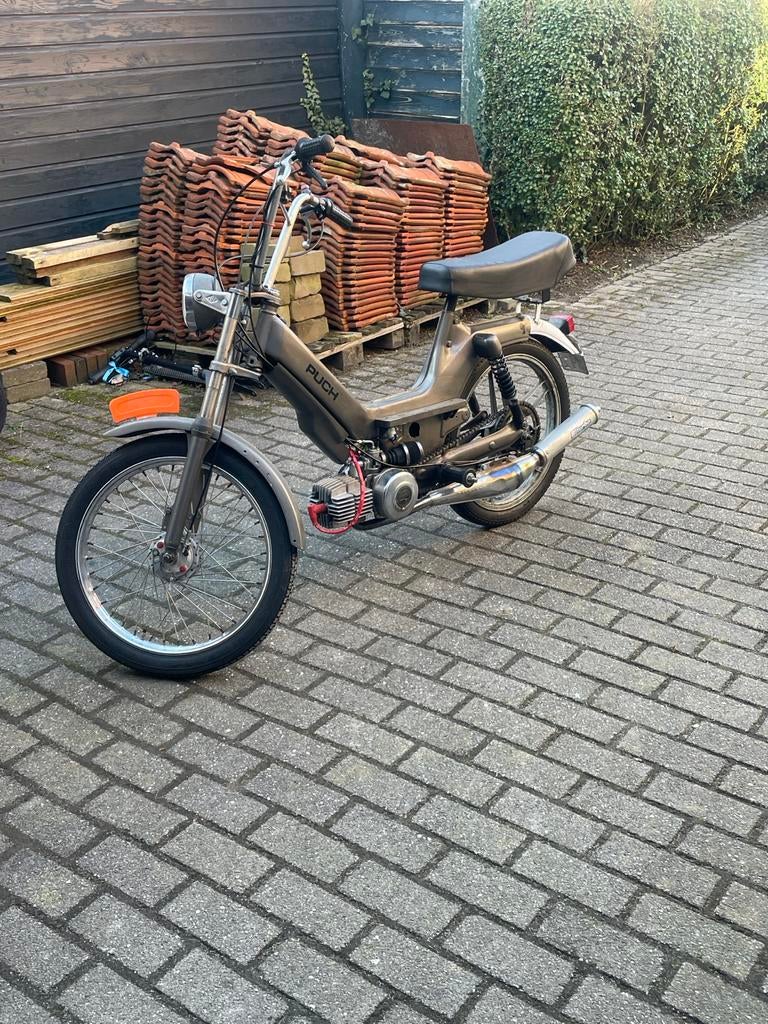 Puch P1 70cc met biturbo uitlaat, Fietsen en Brommers, Brommers | Puch, Ophalen, Gebruikt, 70 cc, Overige modellen