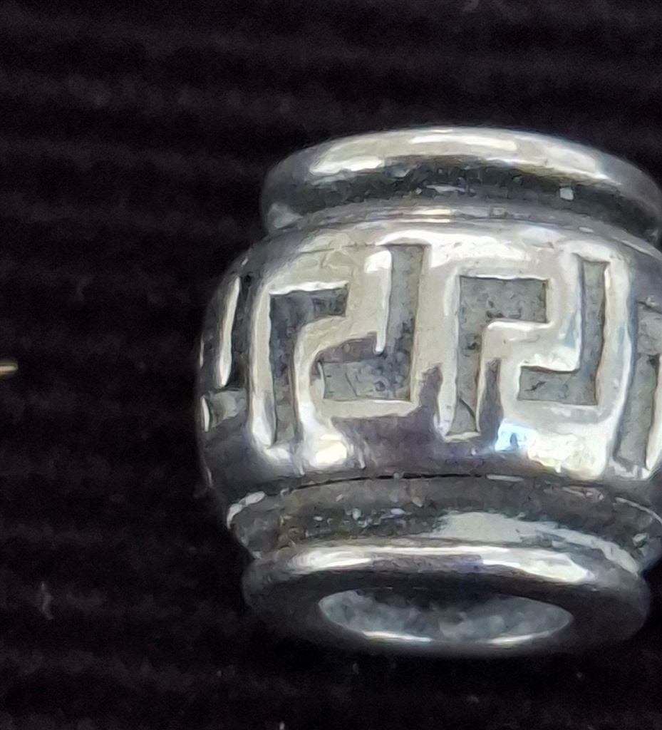 Bedel zilver 925, Overige merken, Gebruikt, Ophalen of Verzenden, 1 bedel