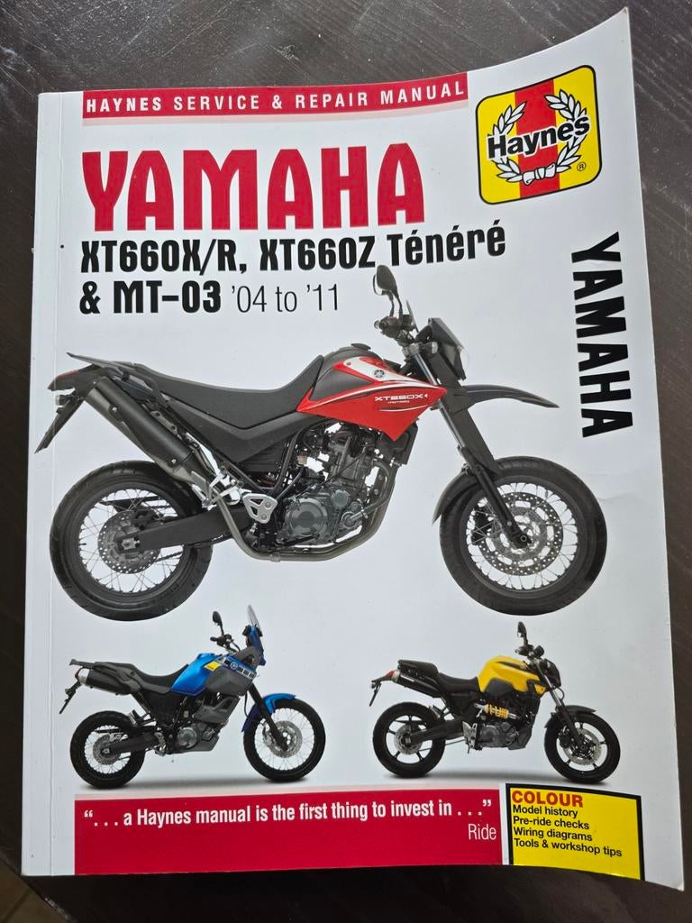 Haynes service @ repair manuel, Motoren, Handleidingen en Instructieboekjes, Ophalen of Verzenden, Yamaha