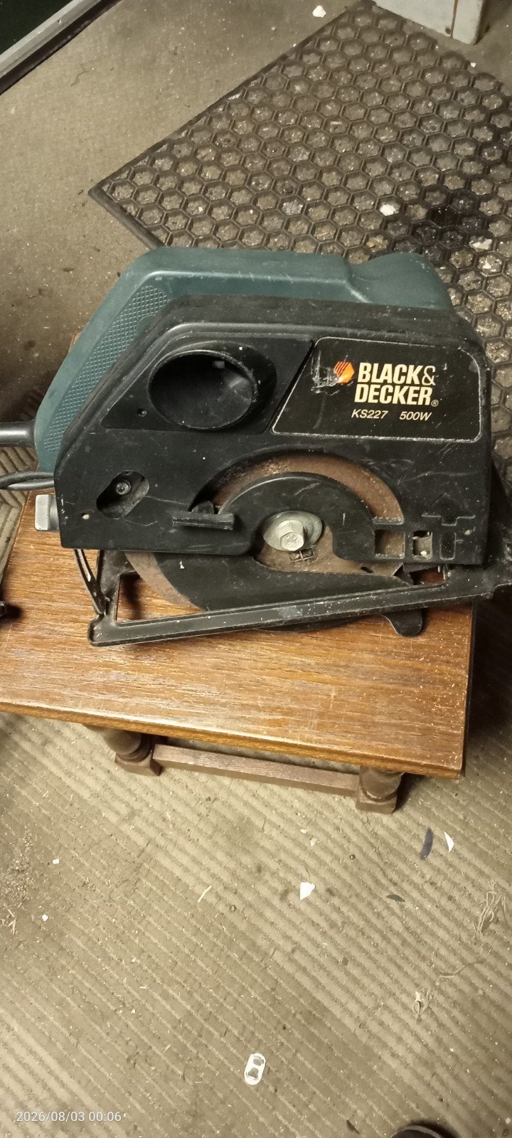 Black & Decker cirkelzaag, Ophalen, Gebruikt, Cirkelzaag, Black & Decker