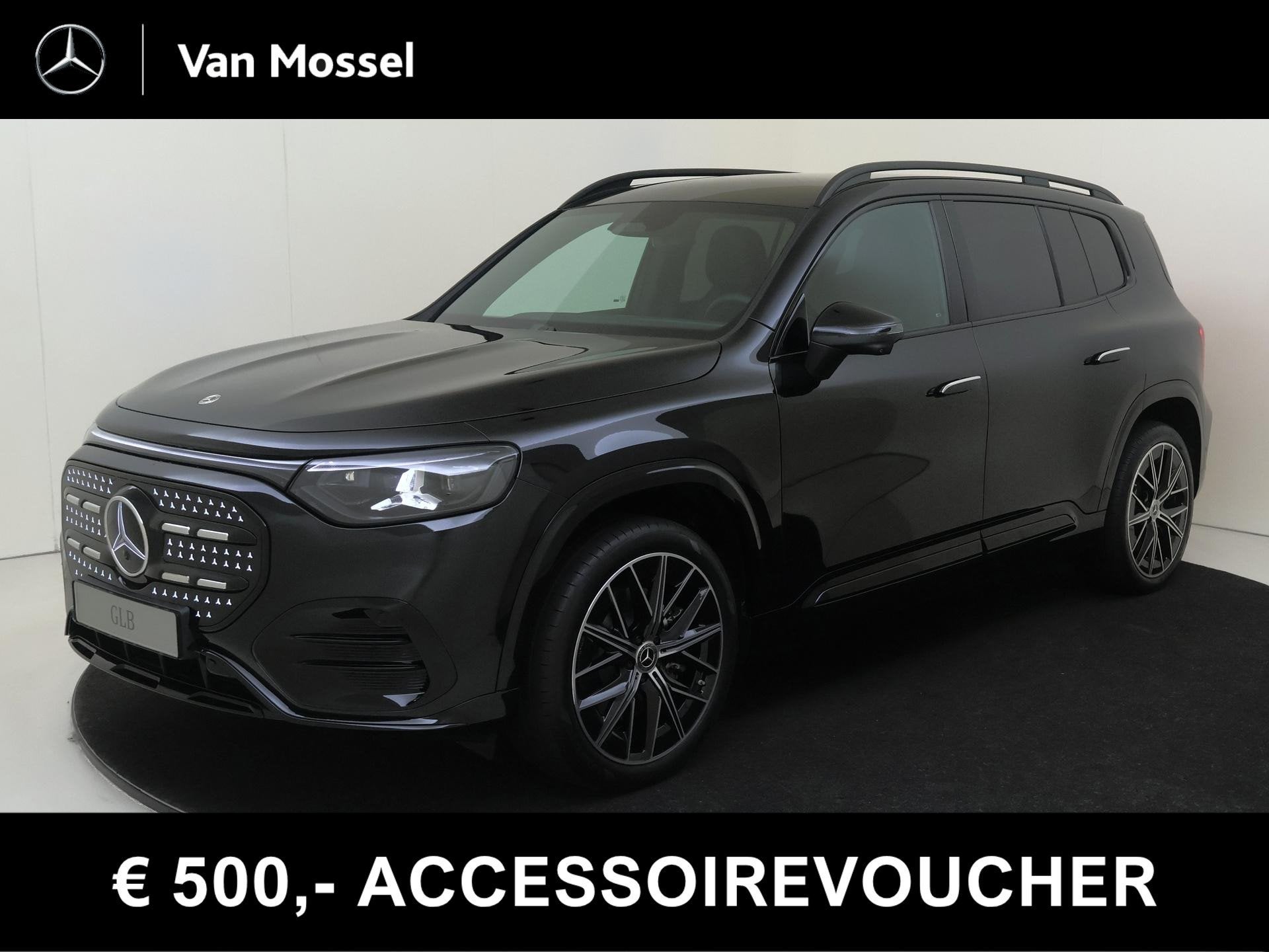 Mercedes-Benz GLB 250+ Business Solution AMG 85.5 kWh Premiu, Auto's, Achterwielaandrijving, Zwart, Zwart, Nieuw