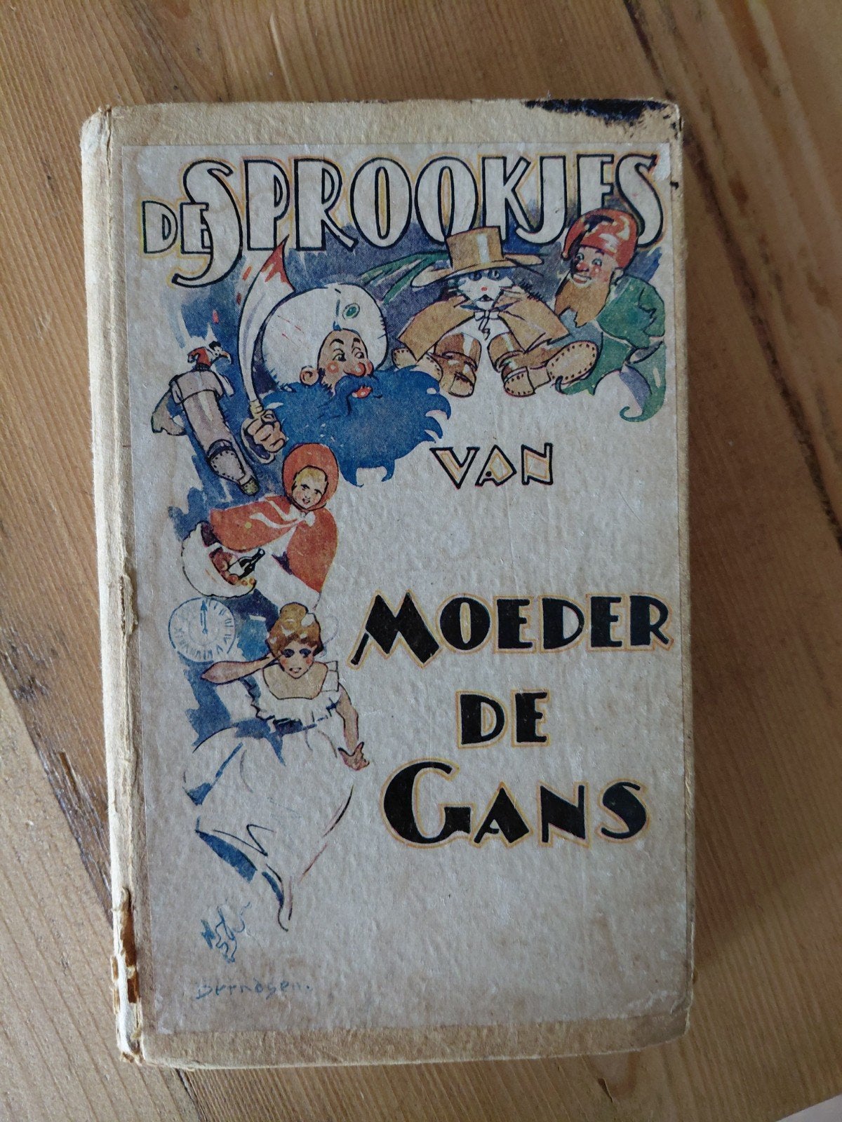 moeder gans sprookjes 1919., Ophalen of Verzenden, Gelezen
