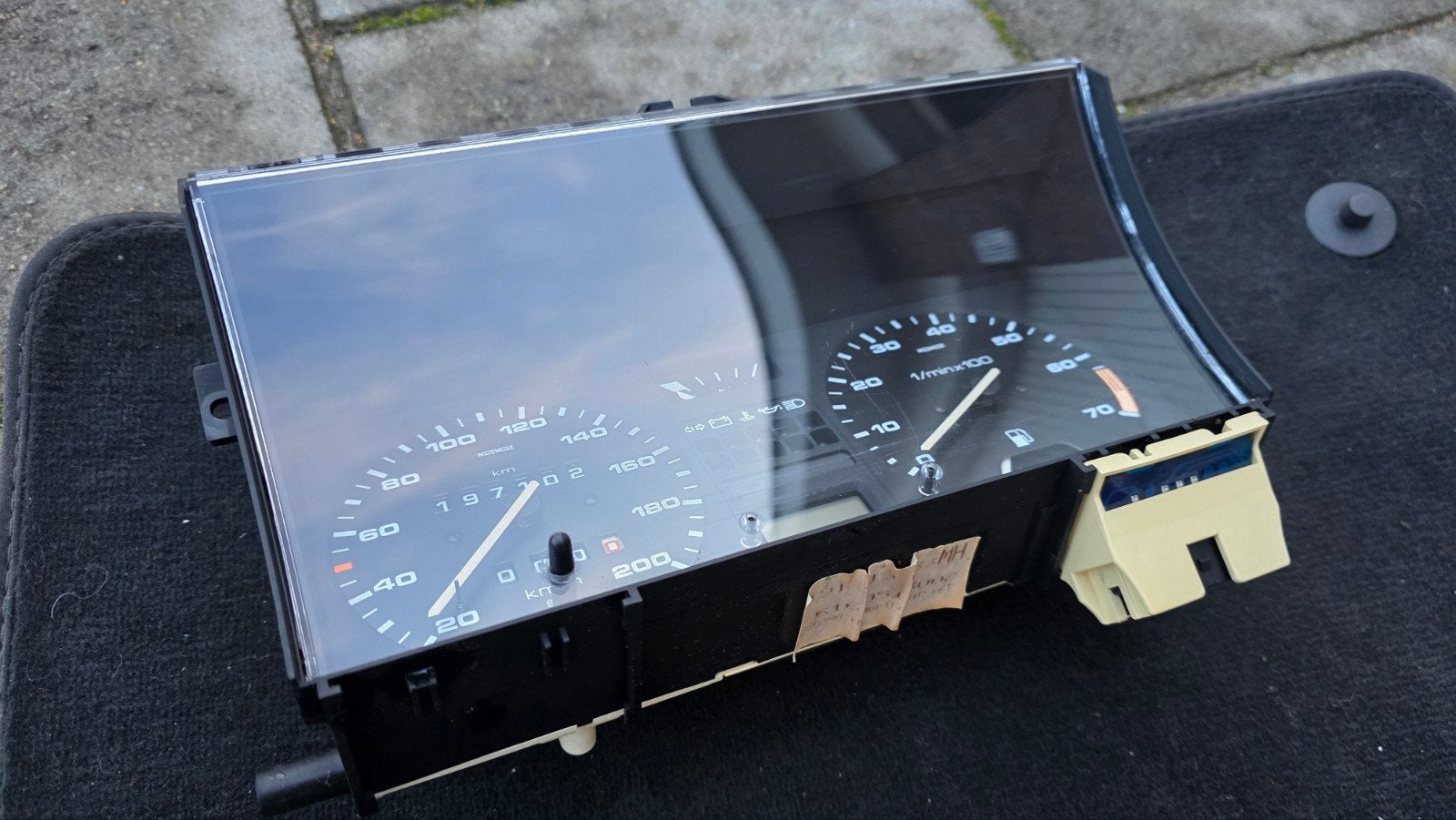 ORIGINELE VOLKSWAGEN GOLF 2 TELLERBAK BENZINE 7000 TOEREN, Ophalen of Verzenden, Gebruikt, Oldtimer onderdelen