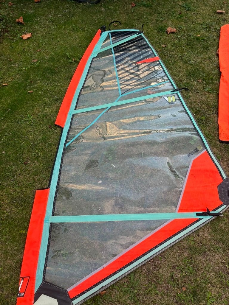 surfzeil kids 3.2 met mast en giek, Overige merken, Verzenden, Minder dan 3.5 m², Zo goed als nieuw