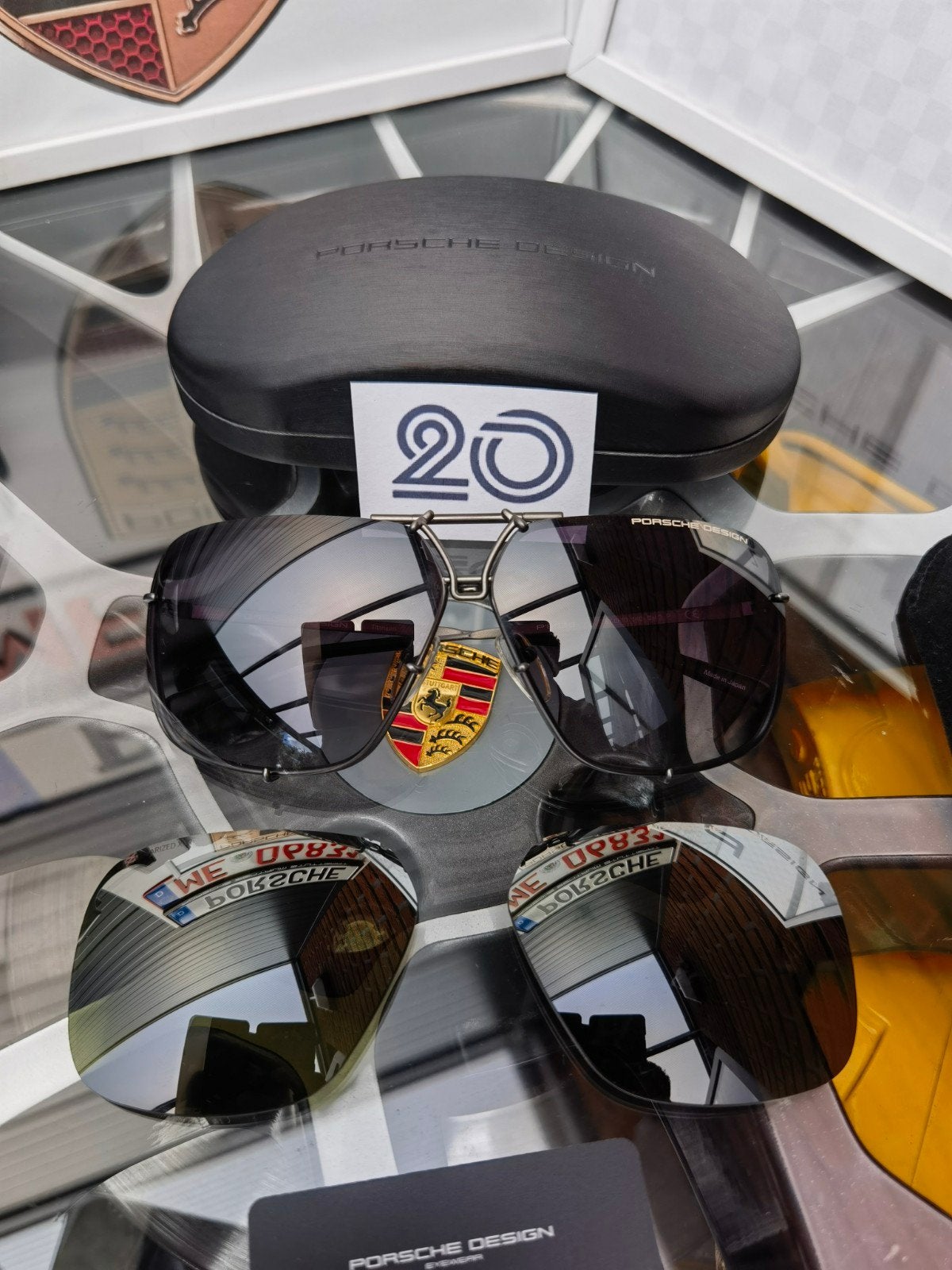 Origineel Porsche Design P'8928 Titanium Polarized XTR 

Ori, Overige merken, Zonnebril, Ophalen of Verzenden, Zo goed als nieuw