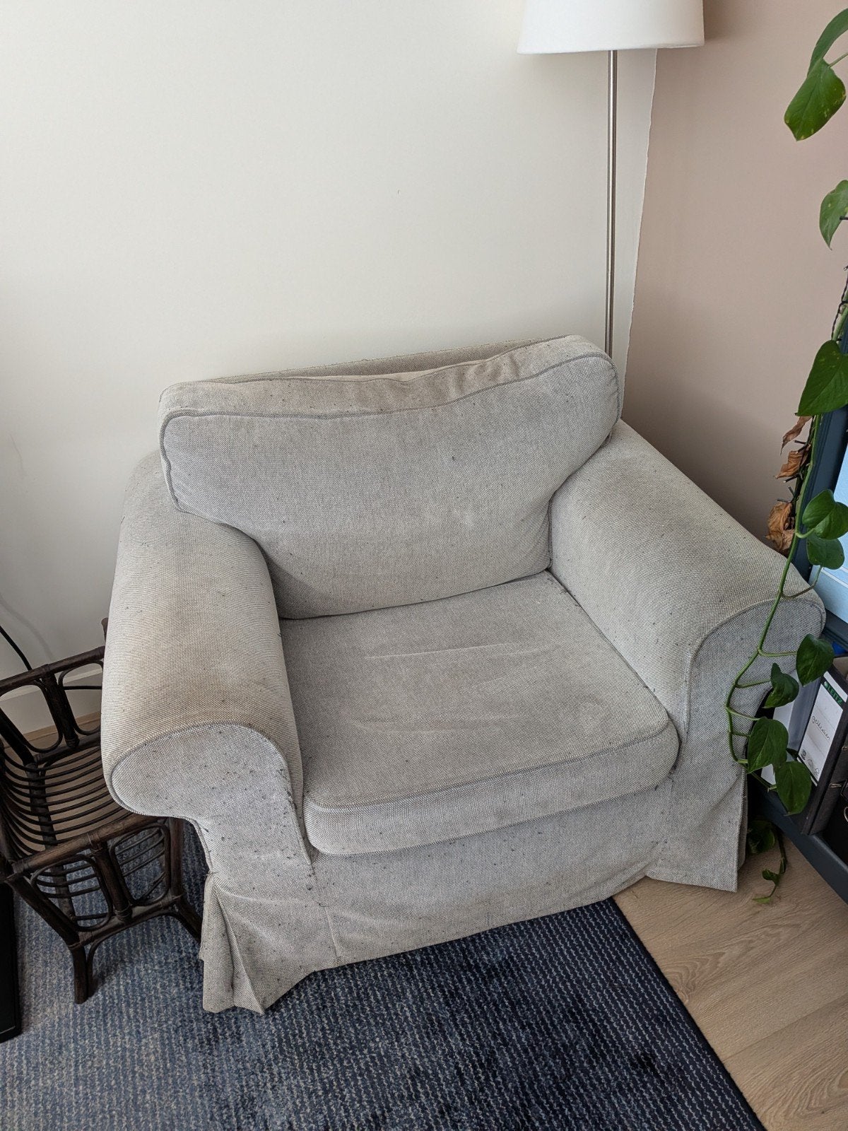 Ektorp stoel - comfortabele fauteuil, Ophalen, Gebruikt, Klassiek, Comfortabel, Eén