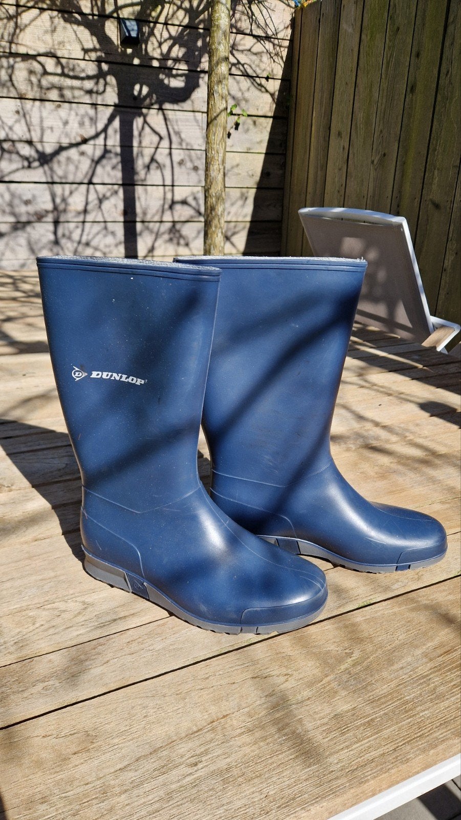 Dunlop regenlaarzen - Maat 35 - Blauw, Ophalen, Jongen of Meisje, Laarzen