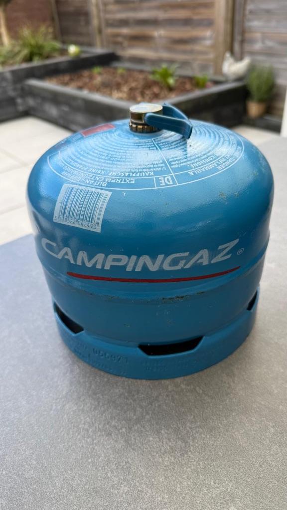 Camping Gaz tank 904, Caravans en Kamperen, Kampeeraccessoires, Ophalen of Verzenden, Zo goed als nieuw