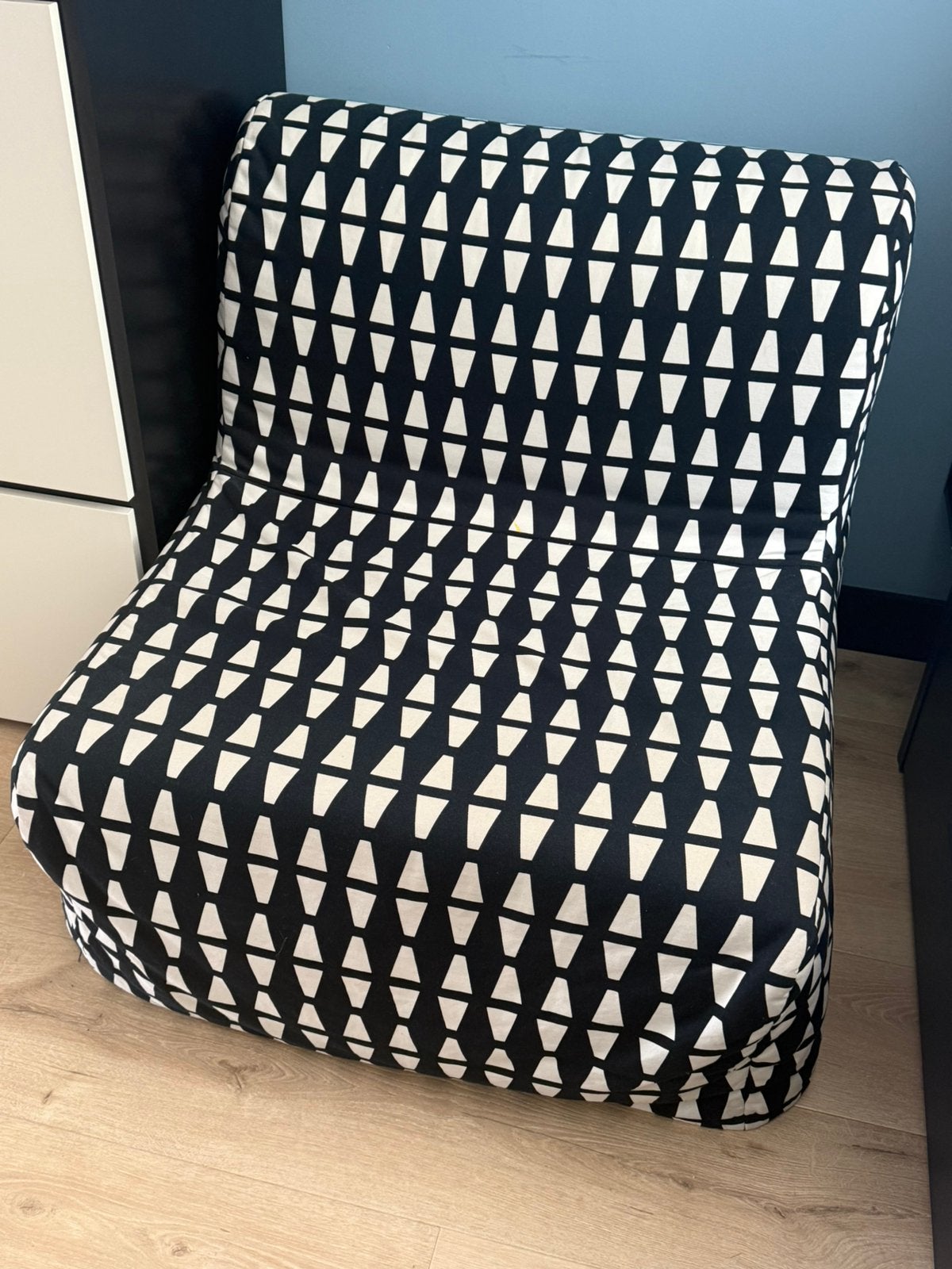 Lycksele slaapbank Ikea, Huis en Inrichting, Slaapkamer | Slaapbanken, Ophalen, Zo goed als nieuw, Tweepersoons, 140 cm