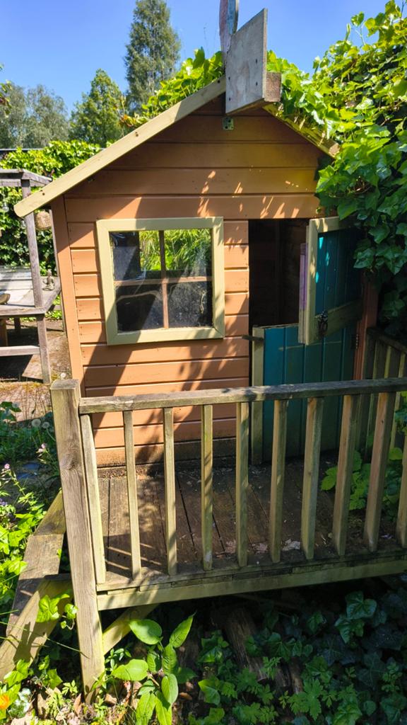 Speelhuisje gratis af te halen, Ophalen of Verzenden, Gebruikt, Hout