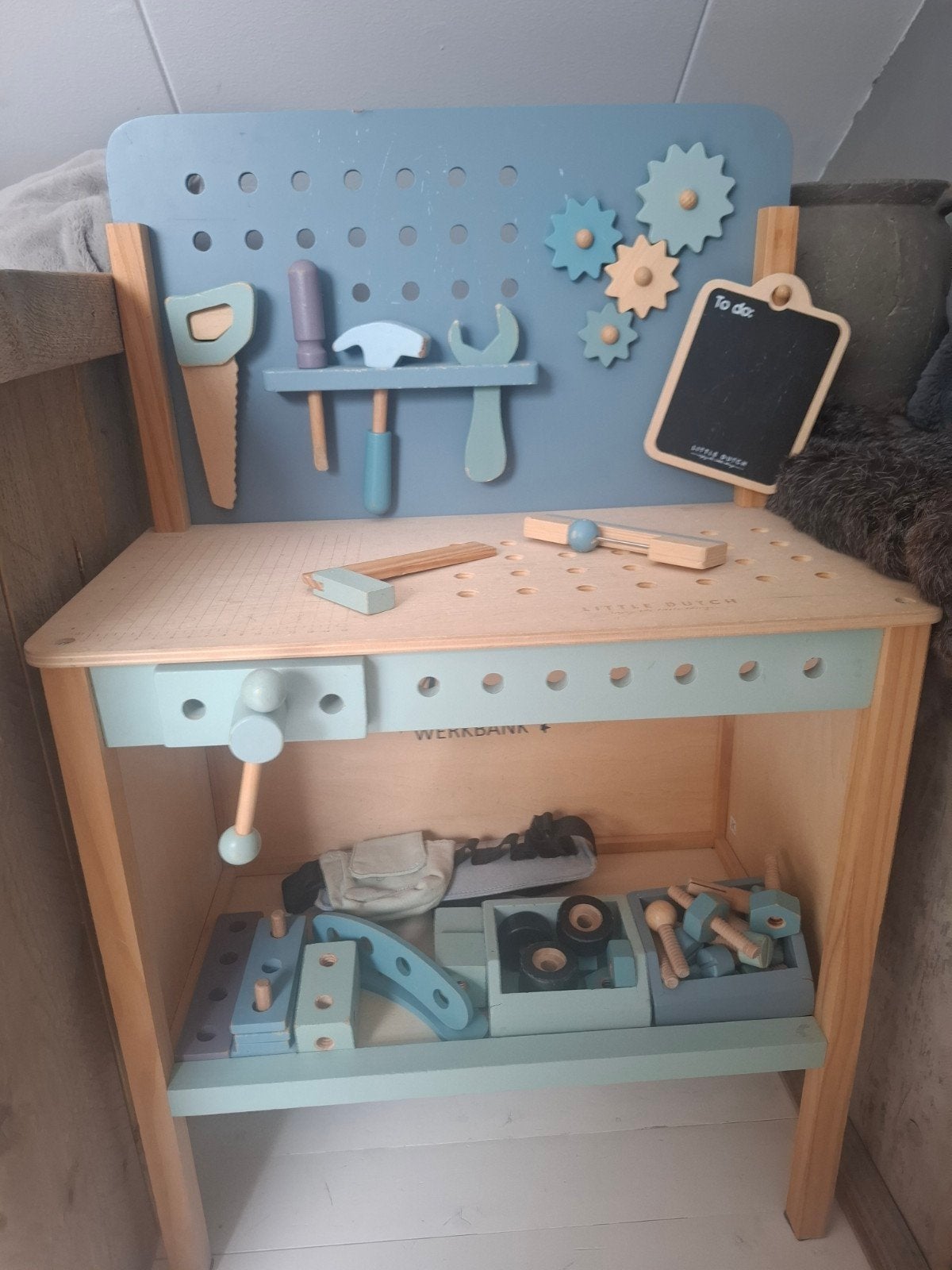 Little Dutch Houten Werkbank met Gebruikssporen, Ophalen, Gebruikt, Overige typen