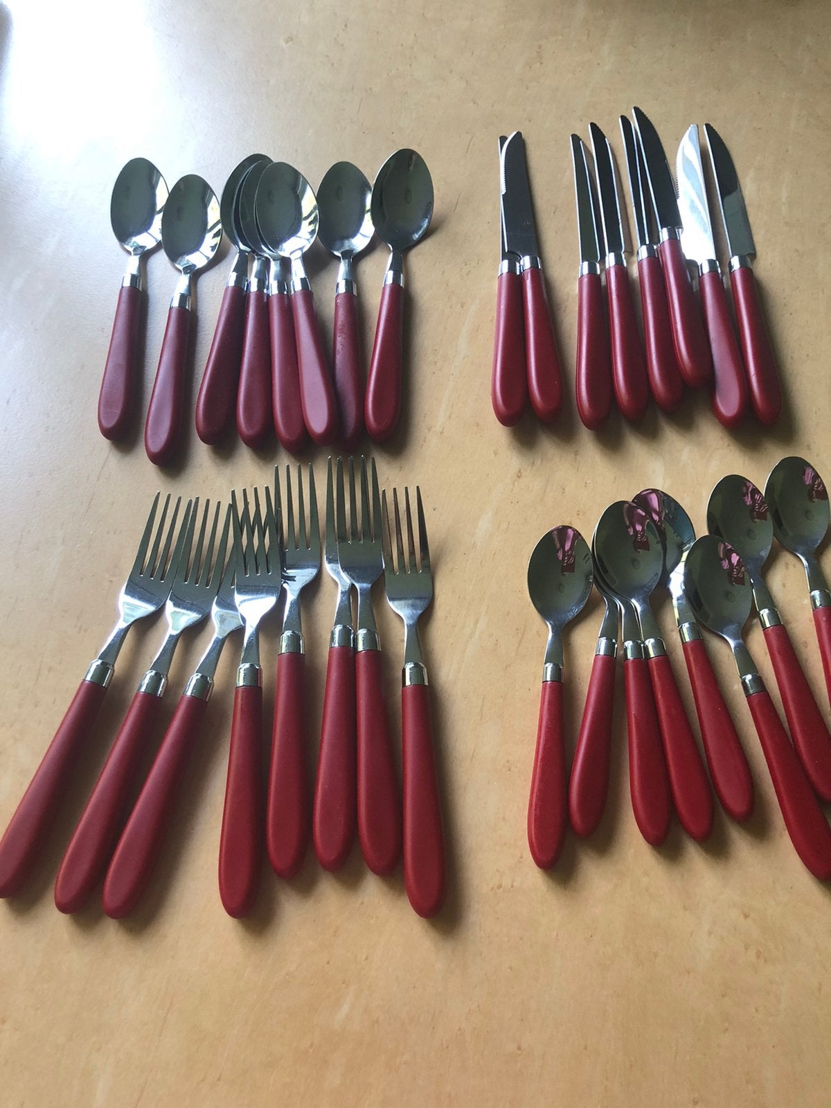 Bestek voor 8 personen, Huis en Inrichting, Keuken | Bestek, Ophalen of Verzenden, Zo goed als nieuw, Rvs of Chroom