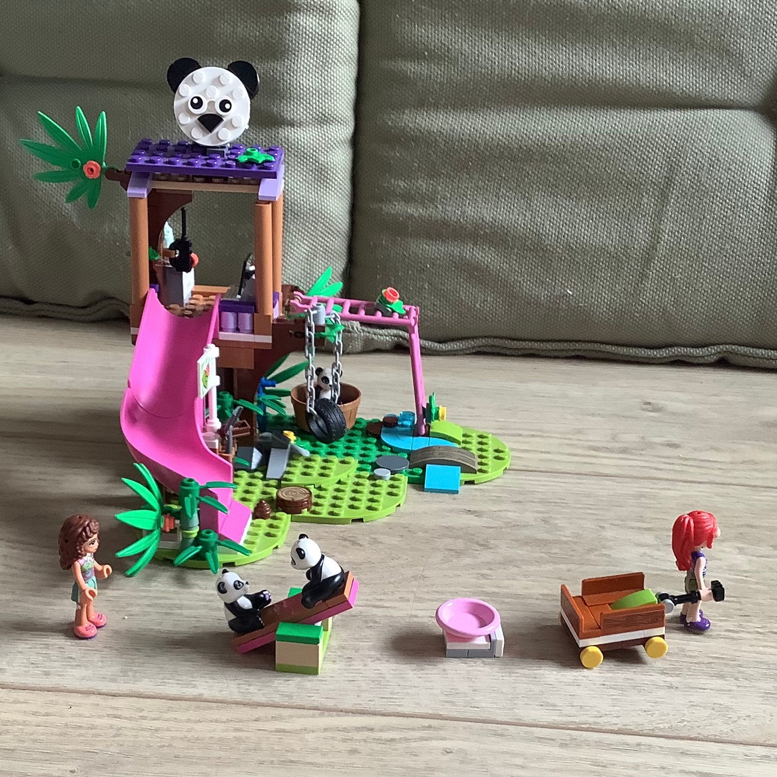 LEGO friends jungle boom hut set 41422, Ophalen of Verzenden, Zo goed als nieuw