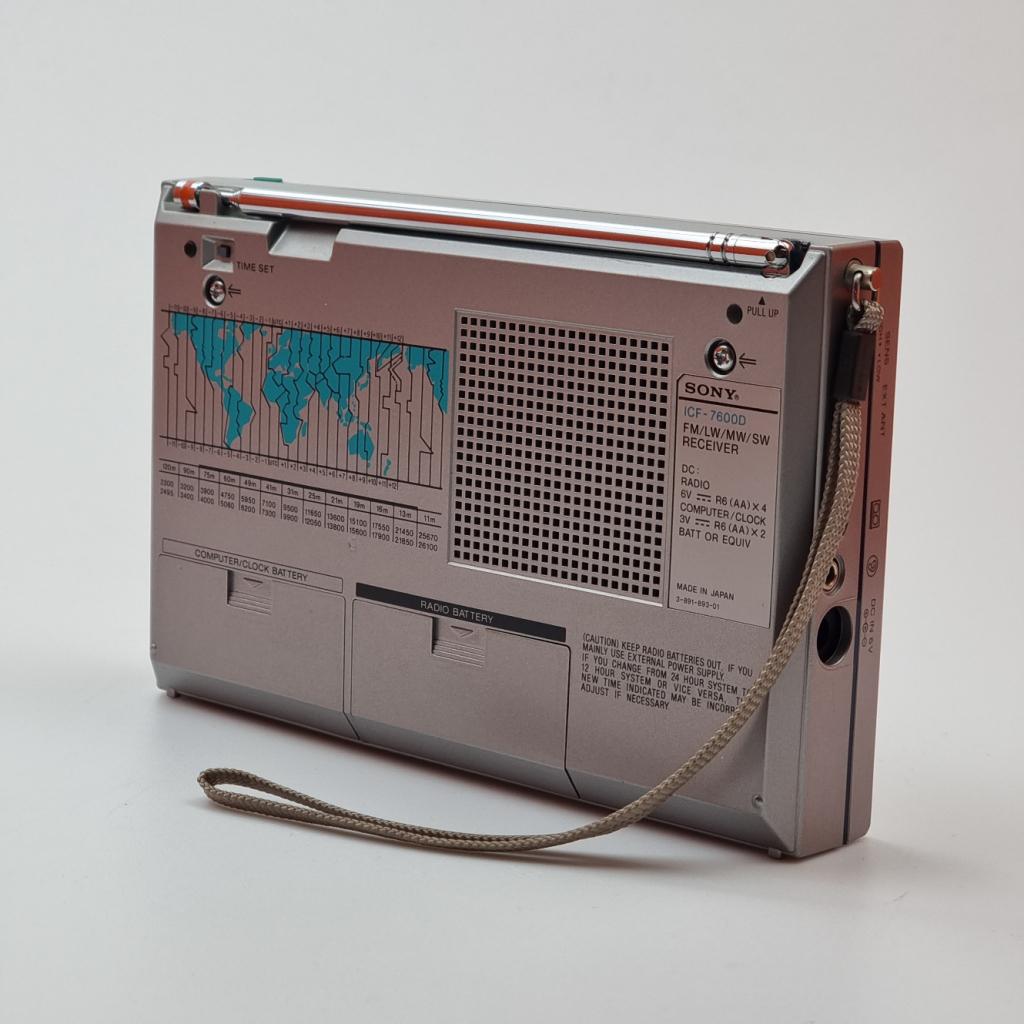 Sony ICF-7600D Wereldontvanger Radio | Nette staat, Sony, Zo goed als nieuw, Support@sony.com, 1-7-1 Konan, Minato-ku
Tokyo 108-0075
Japan