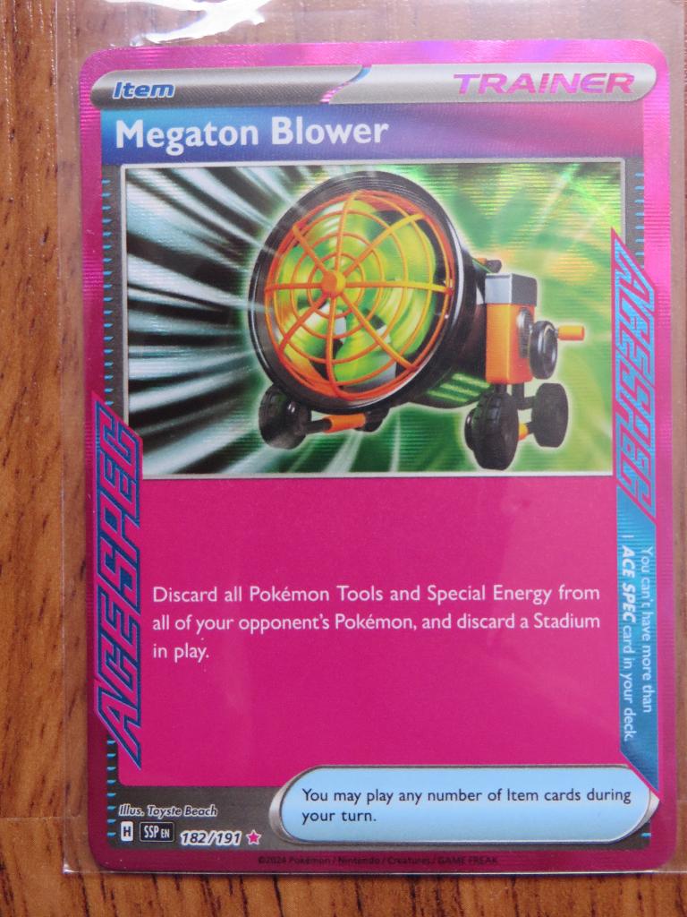 Megaton Blower 182/191 (Pd3), Ophalen of Verzenden, Zo goed als nieuw, Losse kaart