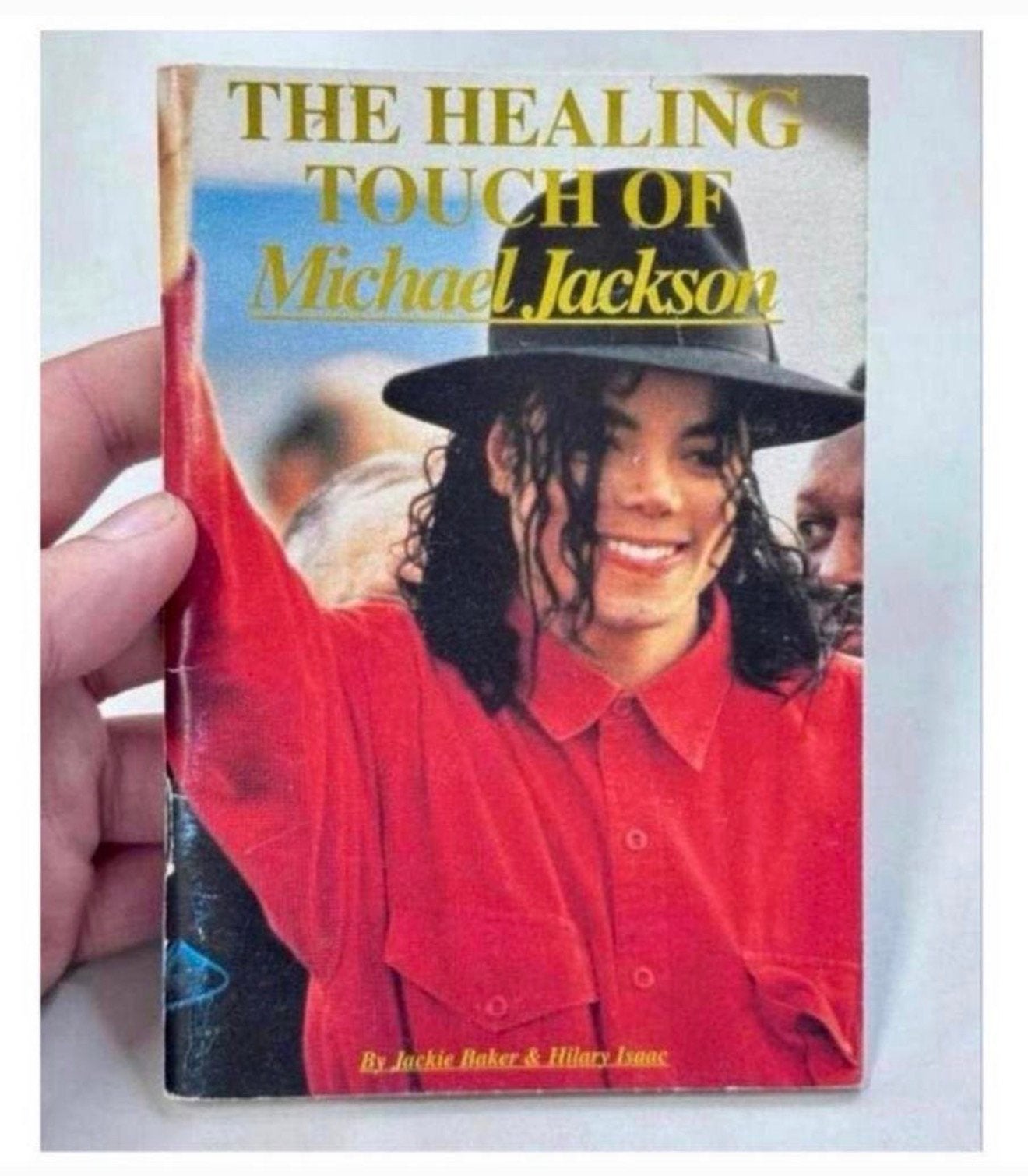 The healing Touch of Michael Jackson - 1990 zeldzaam boekje, Verzamelen, Ophalen of Verzenden, H, H, H