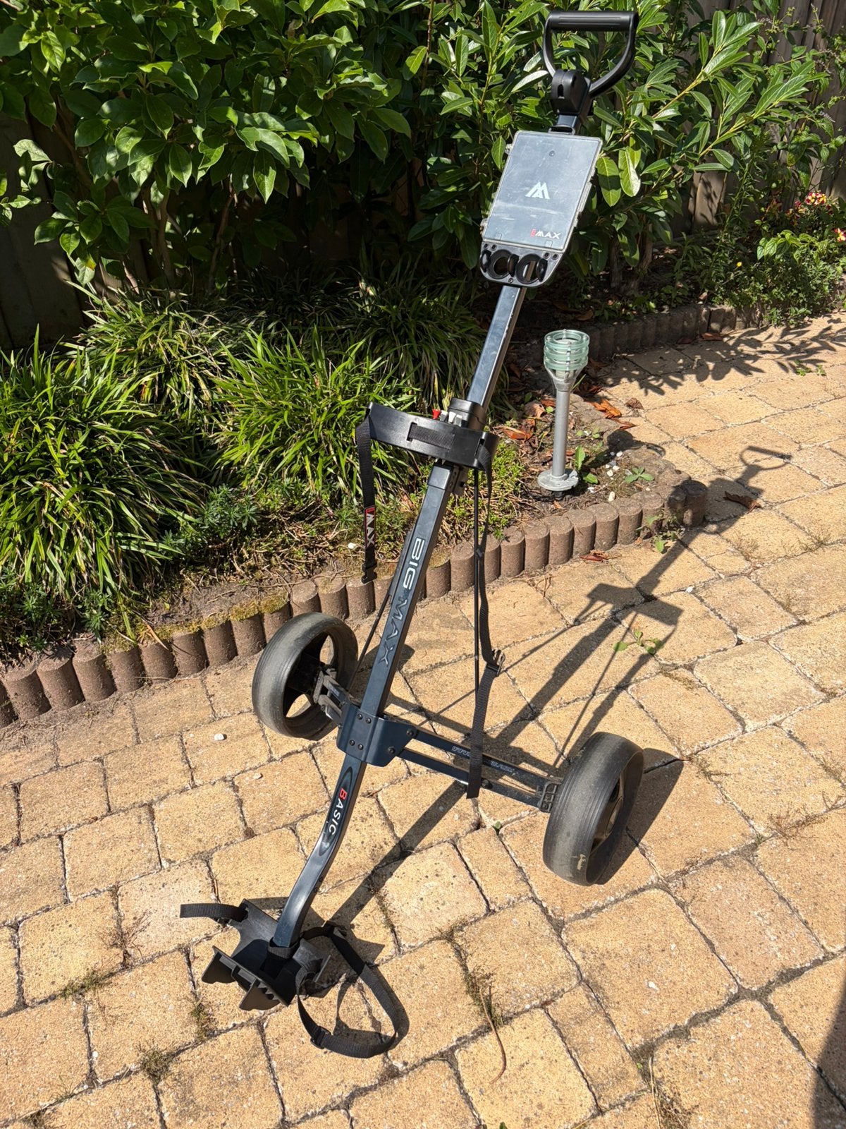Big Max standaars golf trolley, Ophalen, Gebruikt, Golfkar