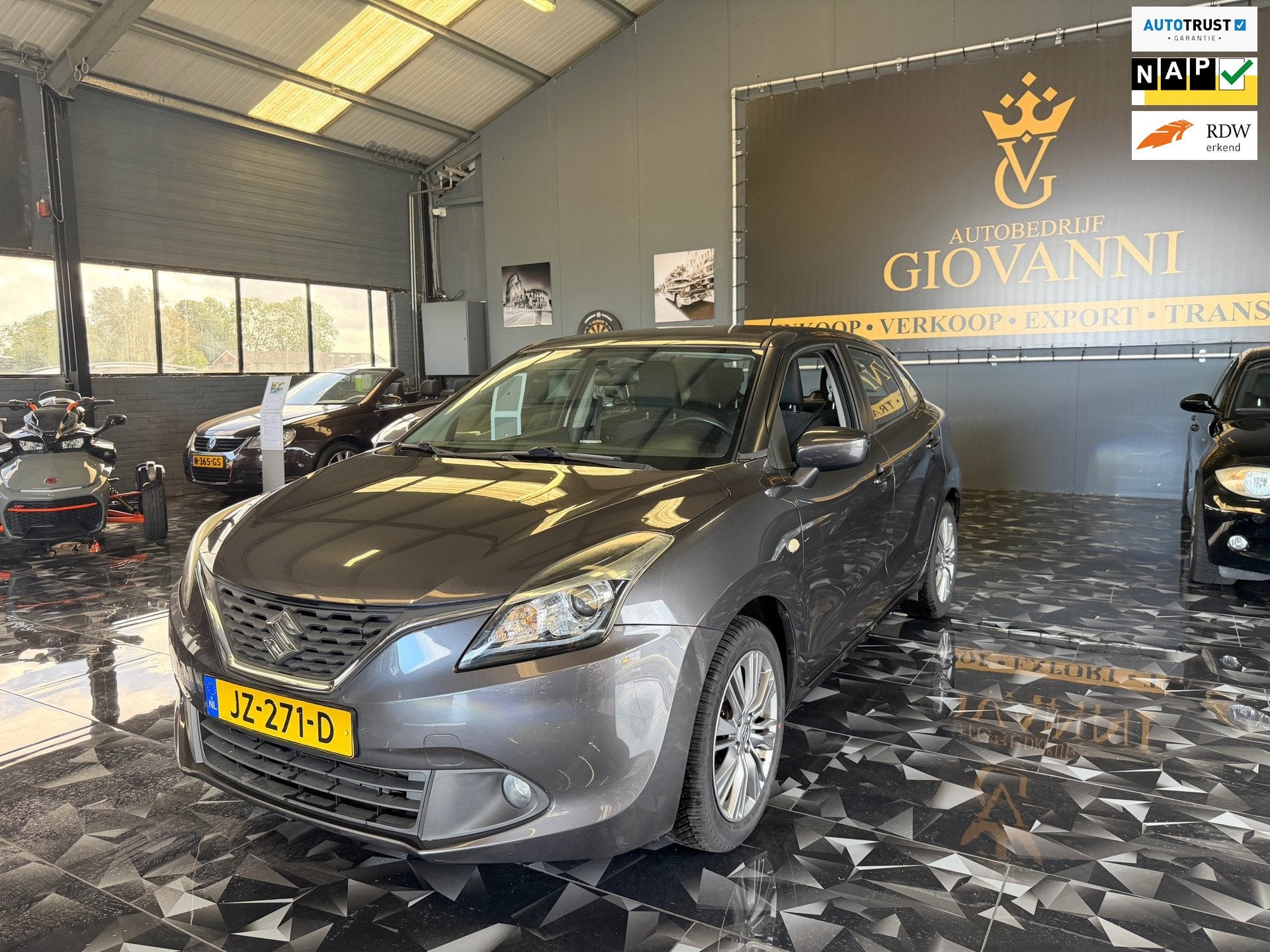 Suzuki Baleno 1.2 Exclusive inruil mogelijk, Auto's, Voorwielaandrijving, Dealer onderhouden, Gebruikt, 4 cilinders