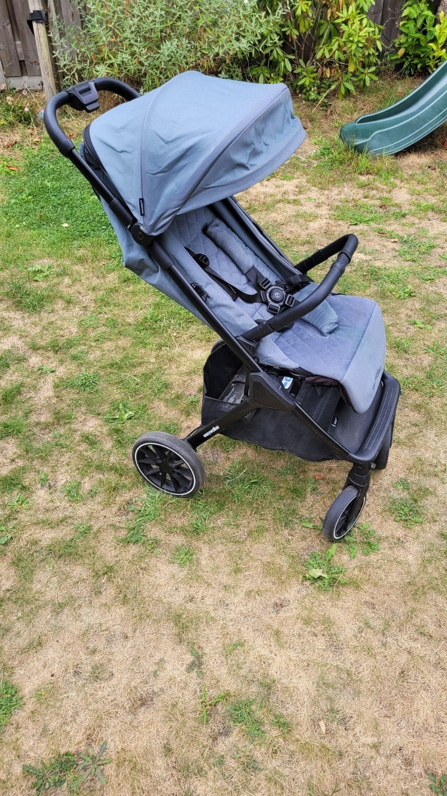 Easywalker Jackey XL Forest Green, Ophalen, Gebruikt, Verstelbare rugleuning