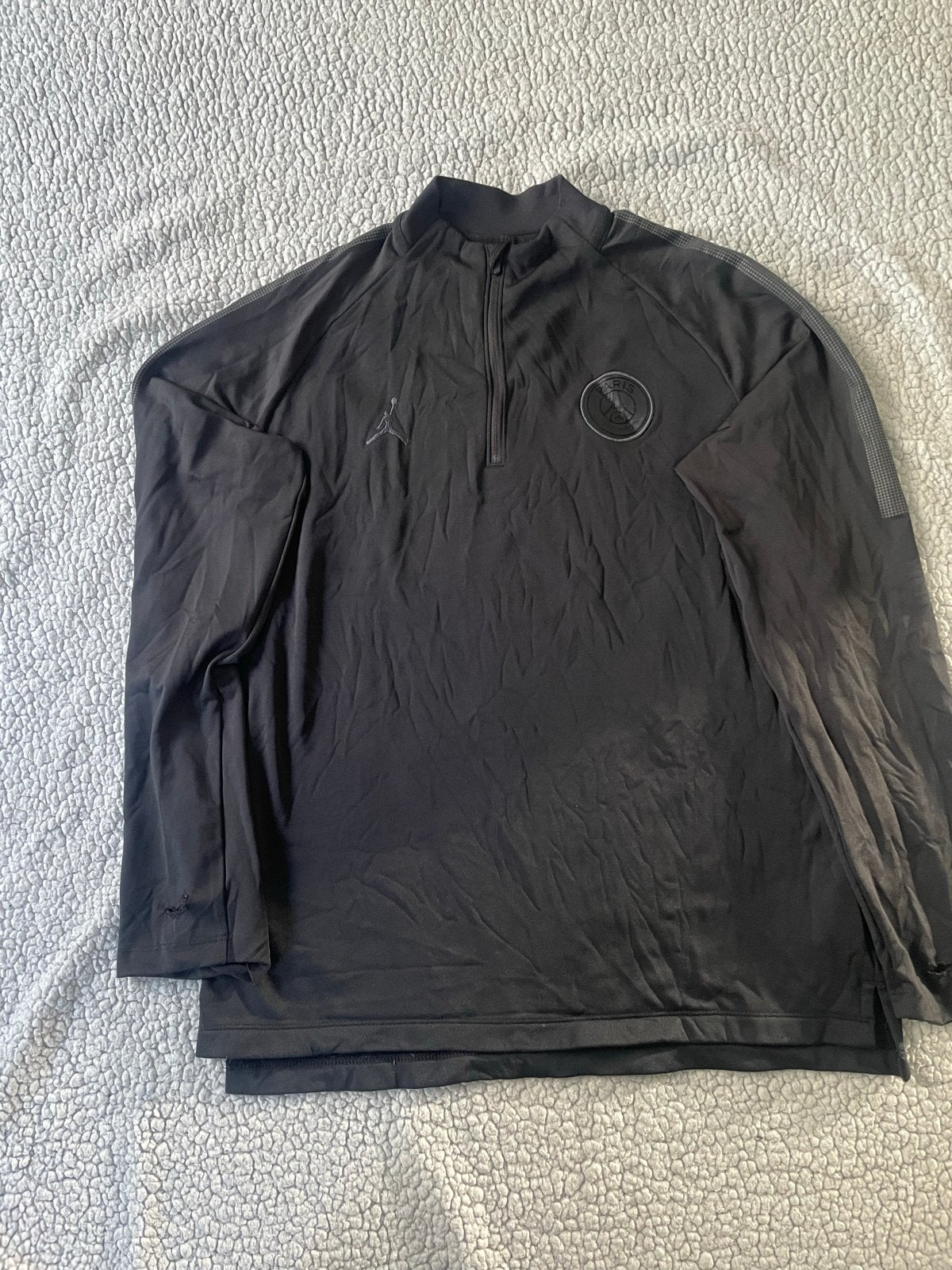 Jordan x PSG Trainingstrui Zwart - Maat XL (158-170cm), Ophalen of Verzenden, Zo goed als nieuw