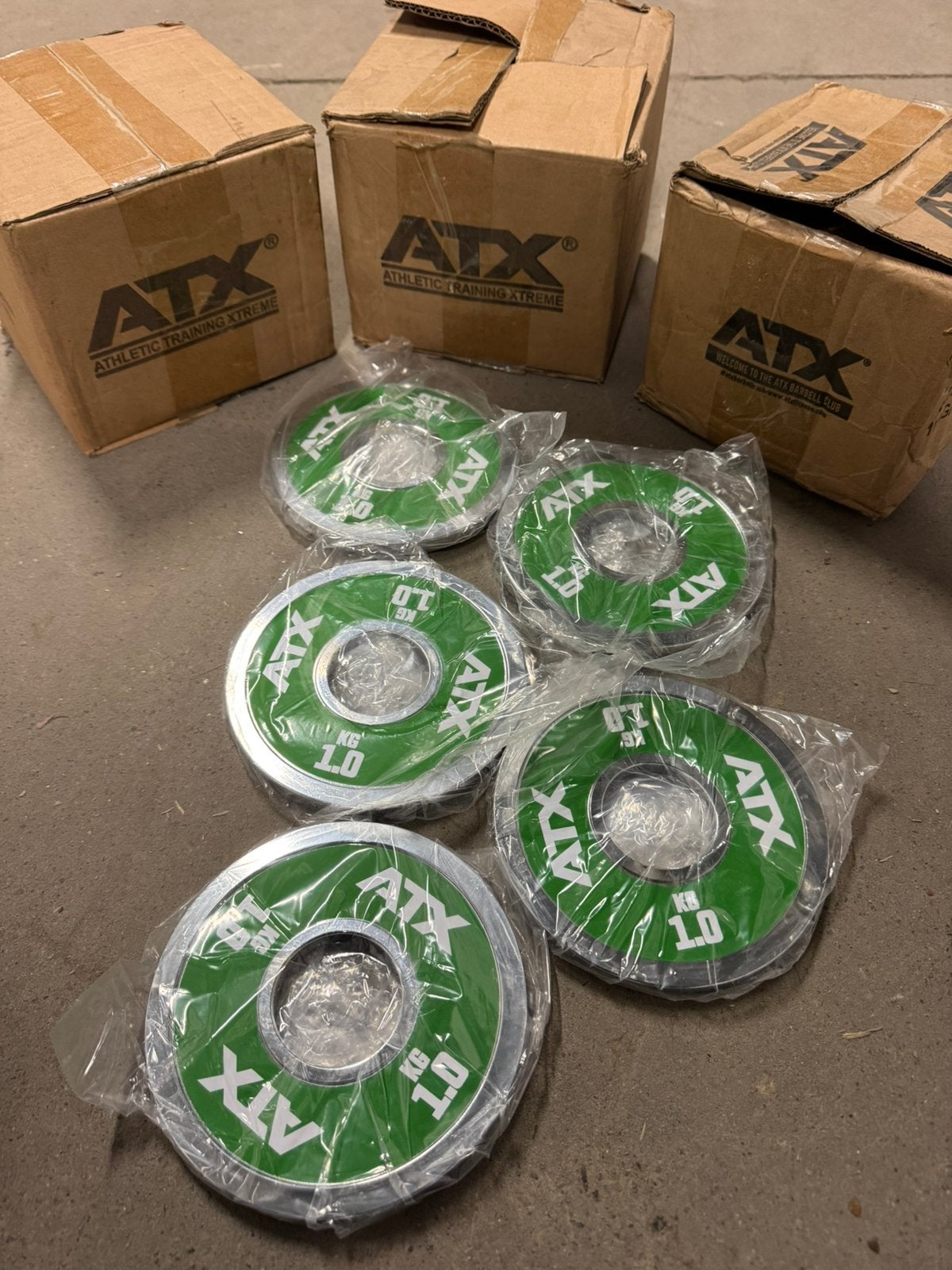 ATX Calibrated Steel Fractional Plates 1 kg NIEUW!, Ophalen of Verzenden, Zo goed als nieuw