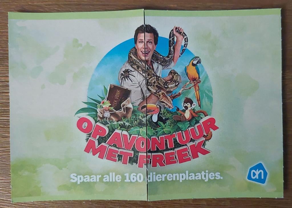 Op Avontuur met Freek (AH actie), Verzamelen, Supermarktacties, Albert Heijn, Verzenden