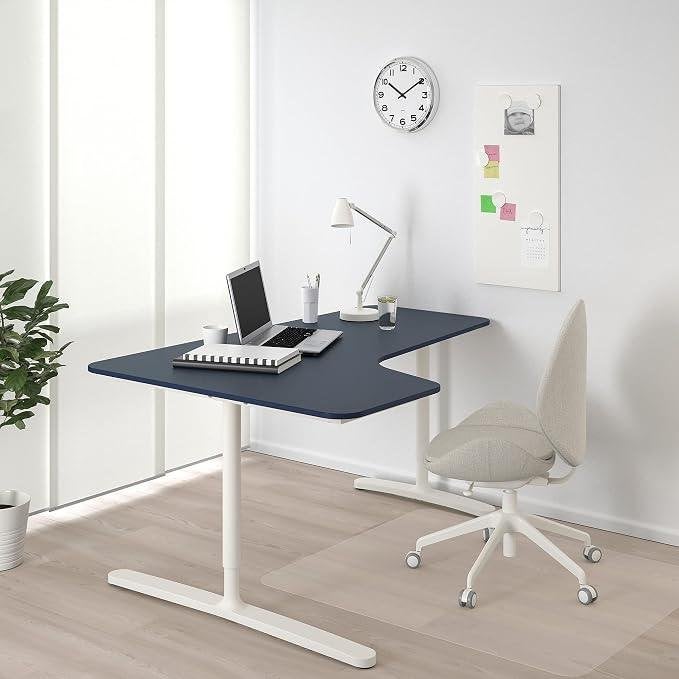 Fijn (hoek)Bureau 160 x 110, Ophalen, 160 cm, Scandinavisch, Hoekbureau