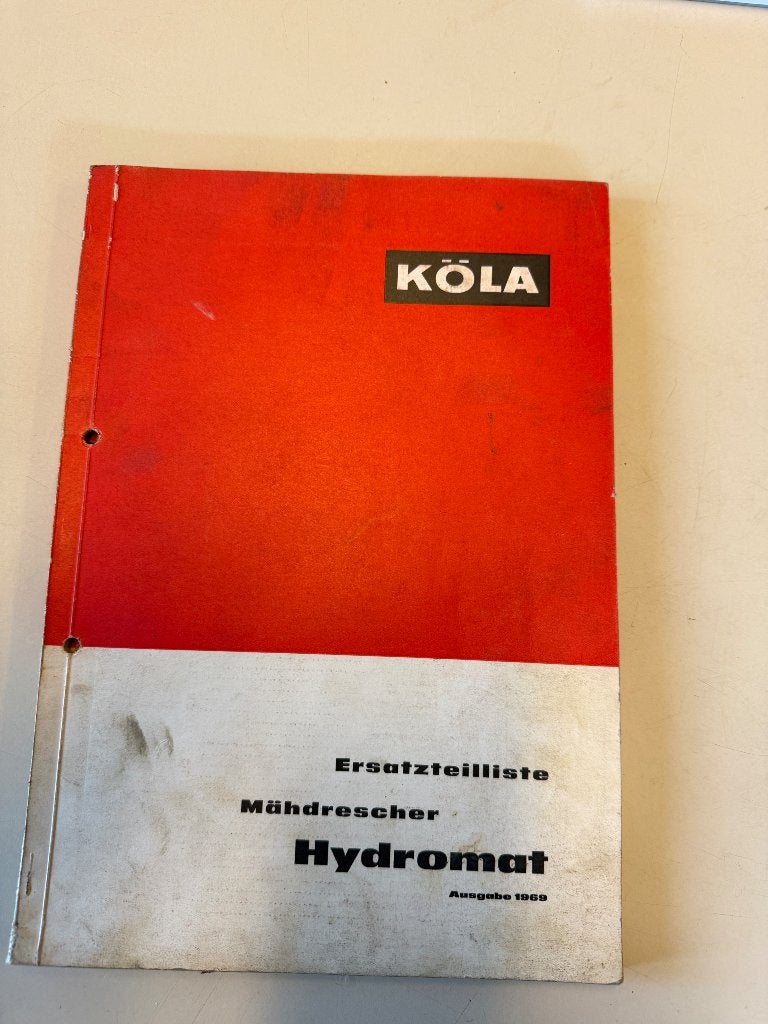 Onderdelen catalogus voor kola combine, Ophalen of Verzenden