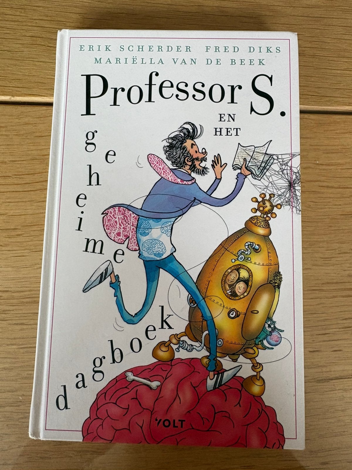 Erik Scherder - Professor S. en het geheime dagboek, Boeken, Fictie algemeen, Ophalen of Verzenden, Zo goed als nieuw, Erik Scherder; Fred Diks; Mariëlla van de Beek