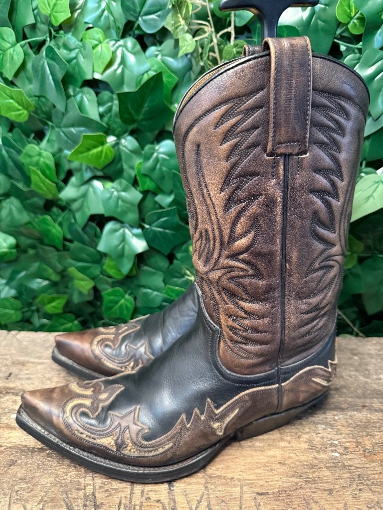 bijna Nieuwe prachtige laarzen van sendra maat 43, Sendra, Bruin, Boots, Ophalen of Verzenden