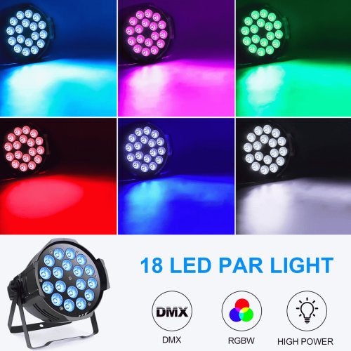 DJLicht 180W aluminium led par 18x10, Geluidgestuurd, ., Nieuw, Ophalen of Verzenden