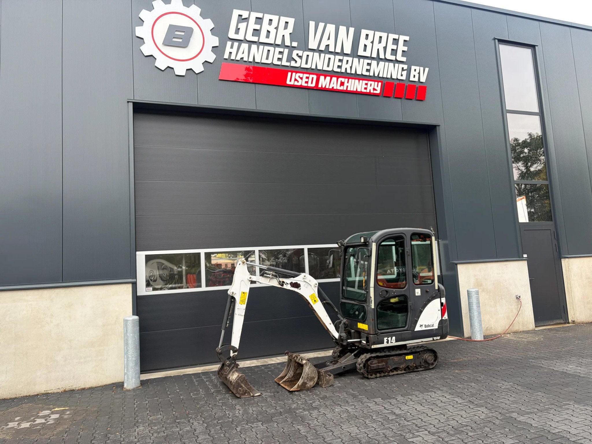 Bobcat E14 minigraver/graafmachine (bj 2013), Graafmachine