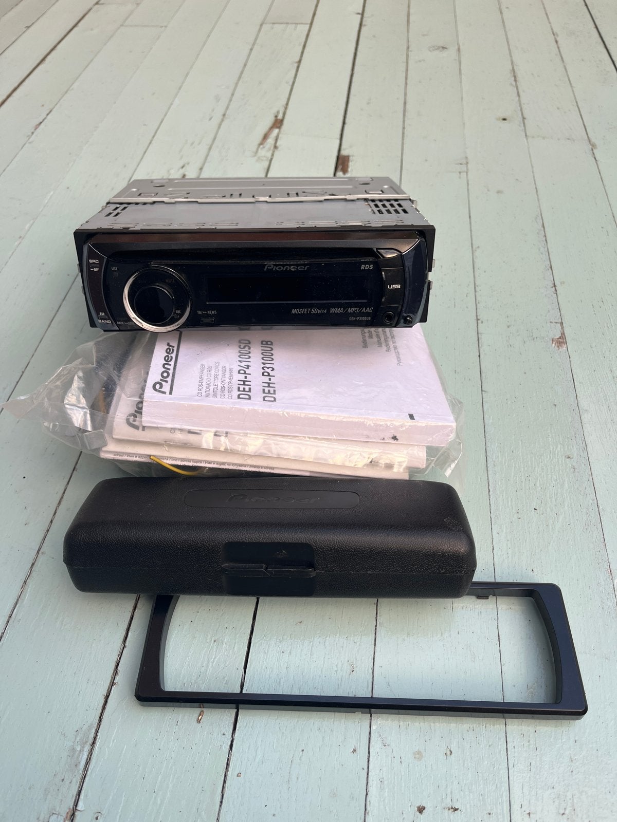 Pioneer DEH-P4100SD Autoradio met USB en SD-kaartlezer, Ophalen, Gebruikt