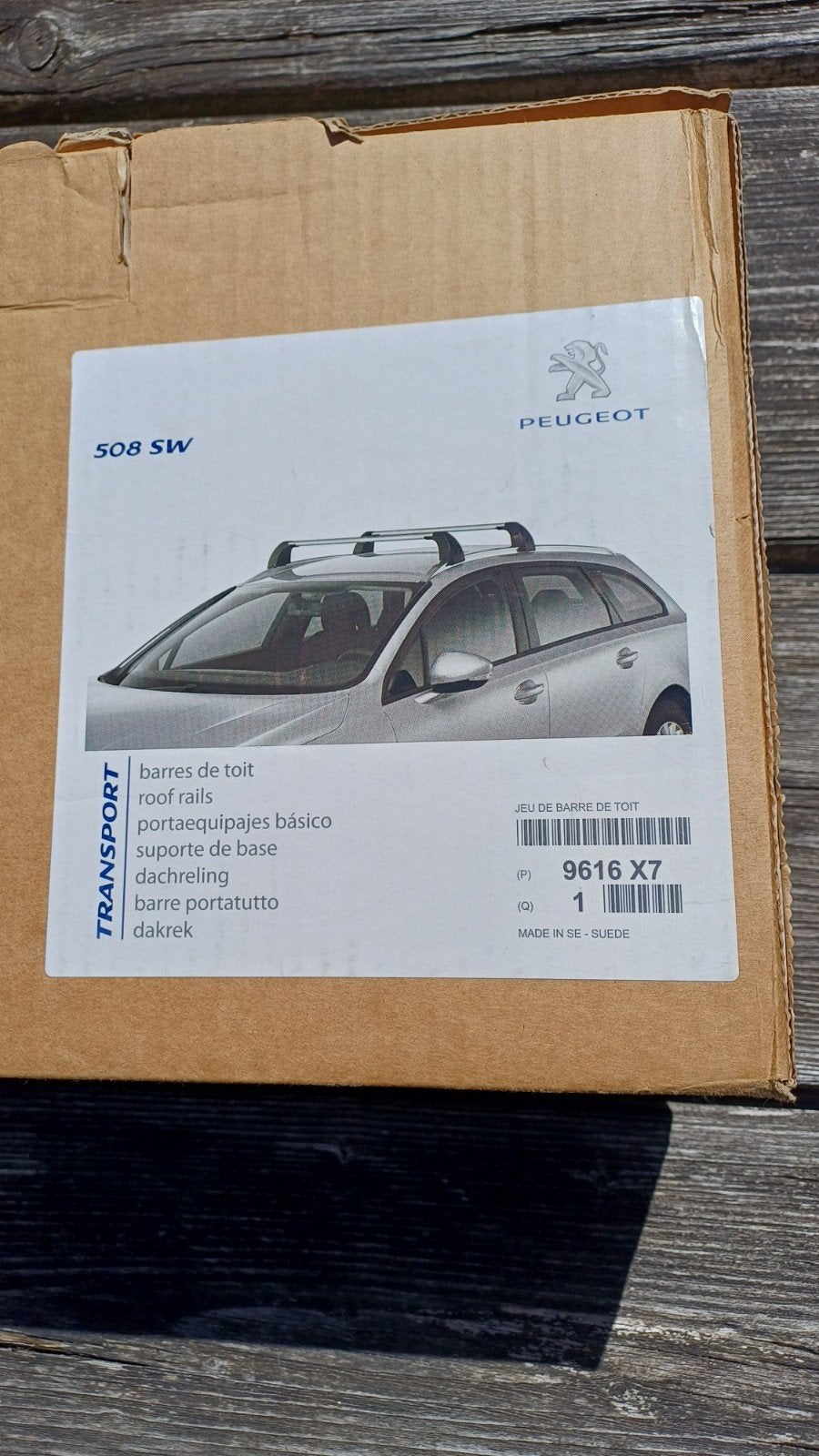 Dakdragers Peugeot 508 SW (2013) - Zo goed als nieuw, Ophalen, Zo goed als nieuw